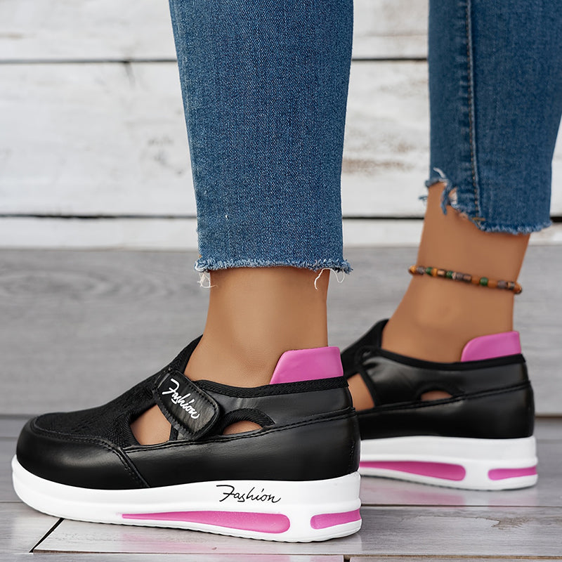 orthopädische Damen-Sneaker, atmungsaktiv und bequem. – Seravelle