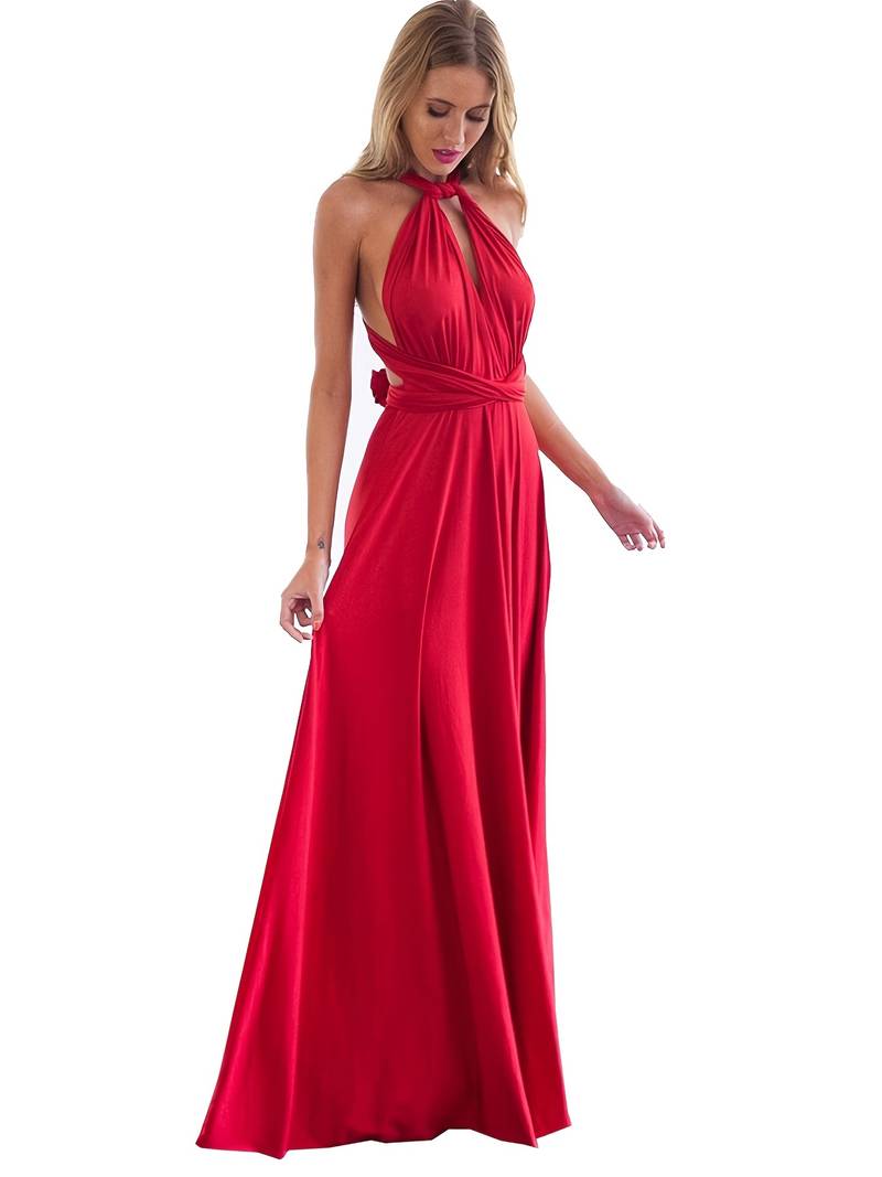 Echoarchiv | Elegantes Wandelbares Maxikleid