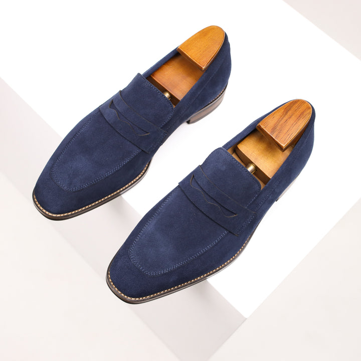 Echoarchiv | Slip On Leder Penny Loafers Herrenschuhe