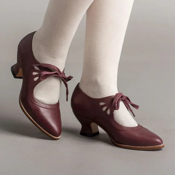 Echoarchiv | Edwardianische Lederschuhe für Damen