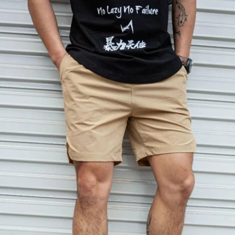 Echoarchiv | Atmungsaktive, Einfarbige Badeshorts für Männer mit Kordel
