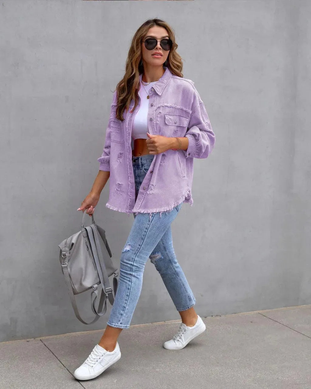 Echoarchiv | Damenbluse aus Denim