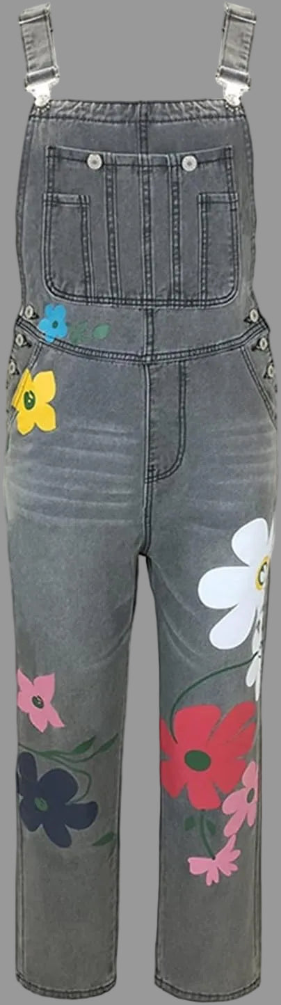 Echoarchiv | Ärmelloser Denim-Overall