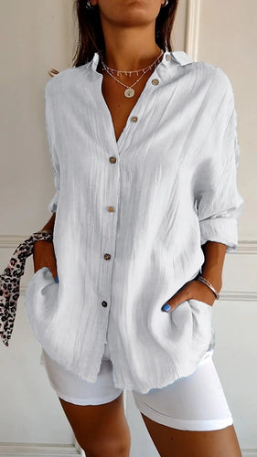 Glanzvolle Eleganz Bluse
