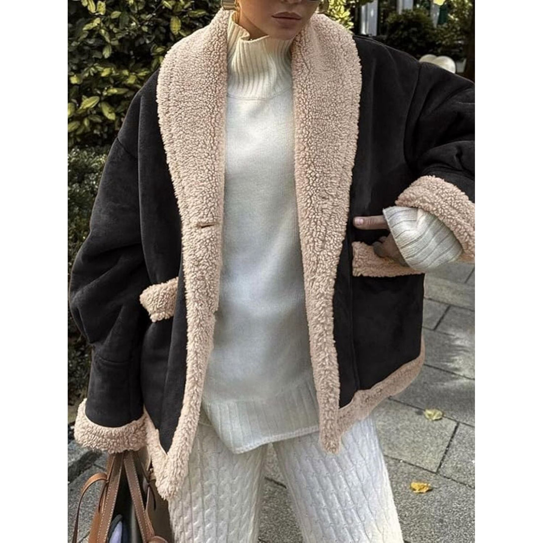 Damen Winterjacke Mit Kragen – Célinea