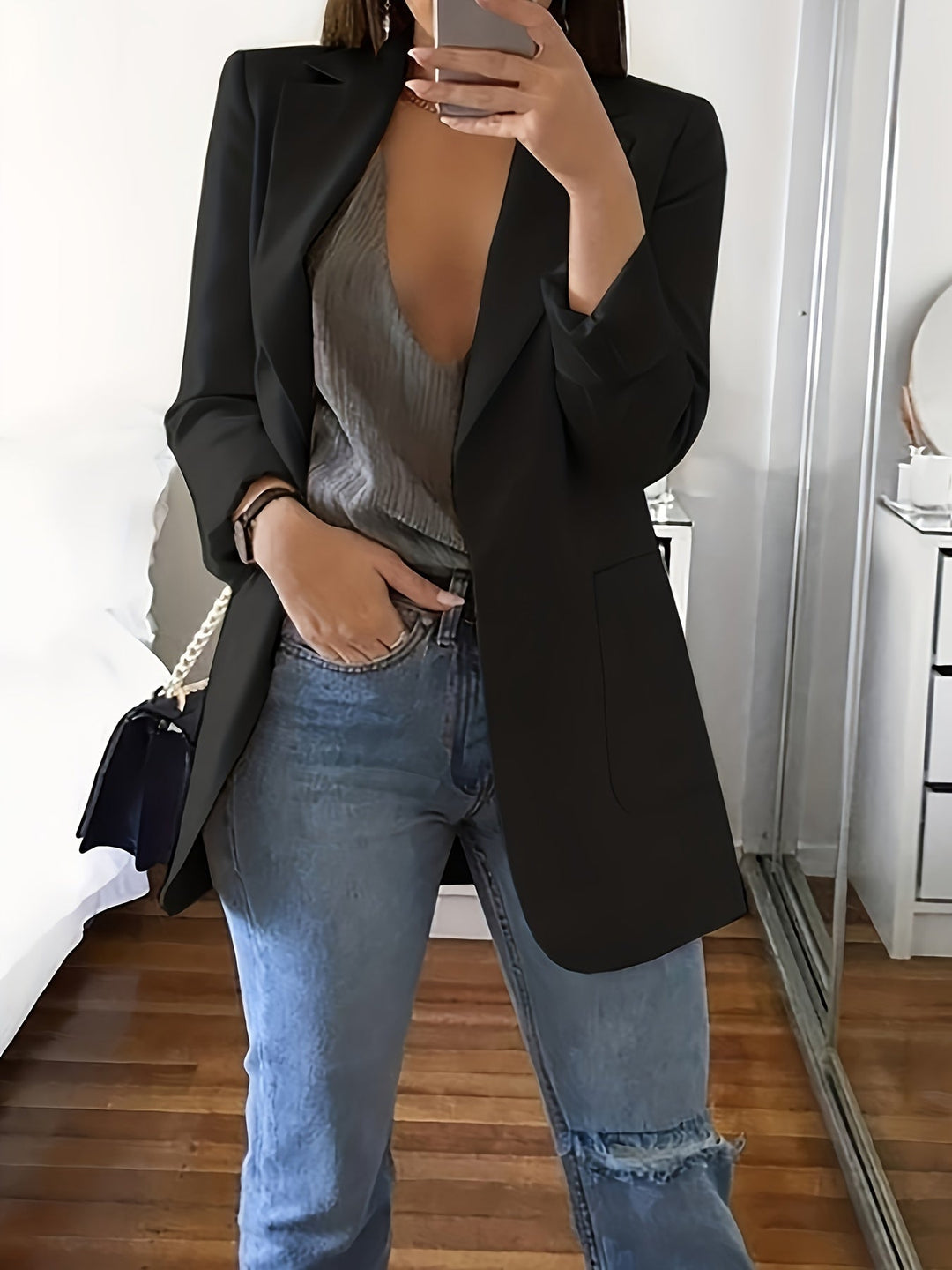 Echoarchiv | Lässiger Blazer In Übergröße
