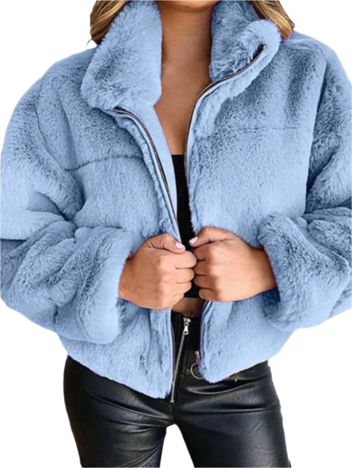 Echoarchiv | Bequeme Teddyjacke Mit Reißverschluss Für Damen