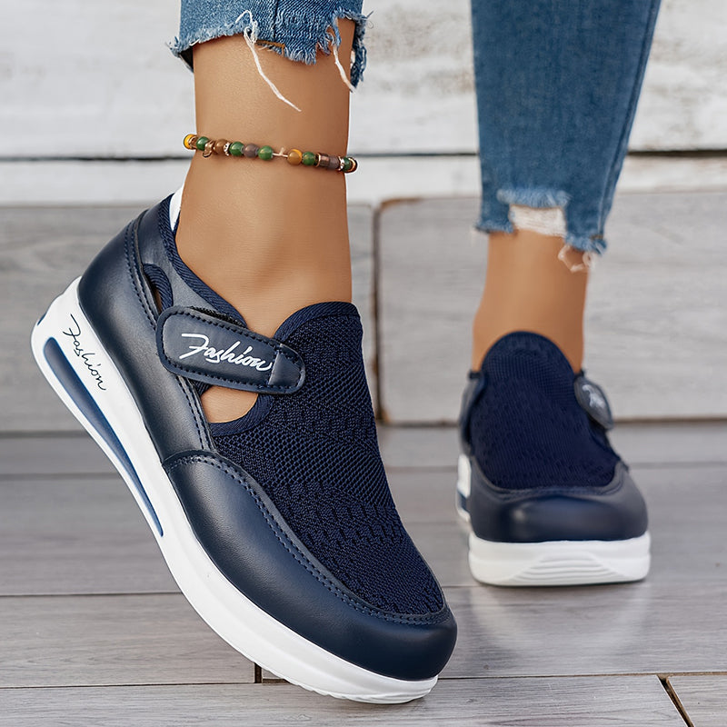 orthopädische Damen-Sneaker, atmungsaktiv und bequem. – Seravelle