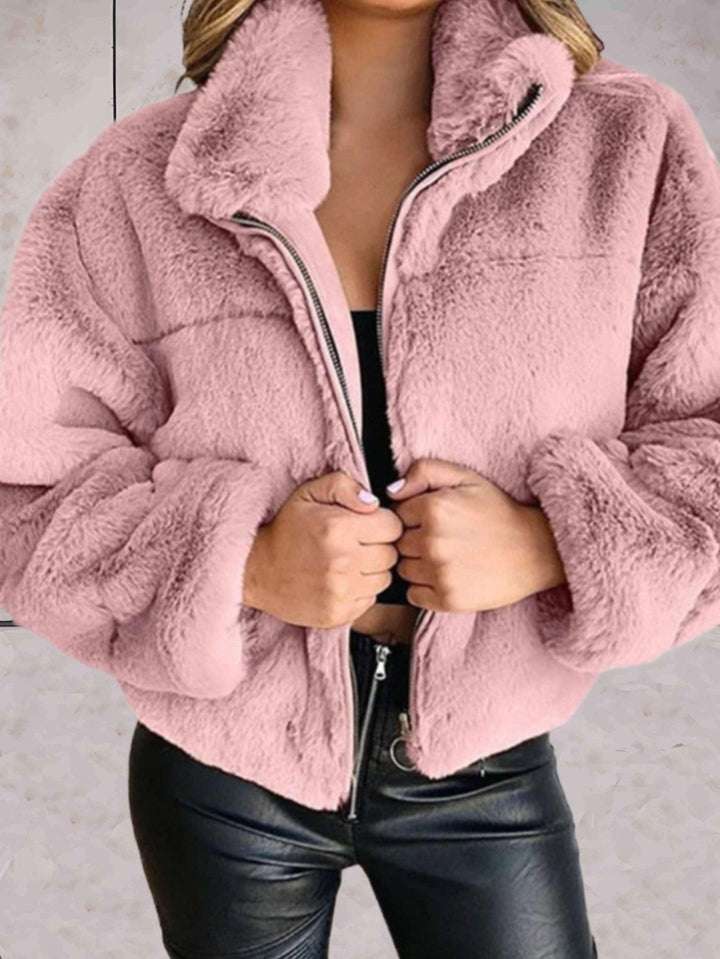 Echoarchiv | Bequeme Teddyjacke Mit Reißverschluss Für Damen