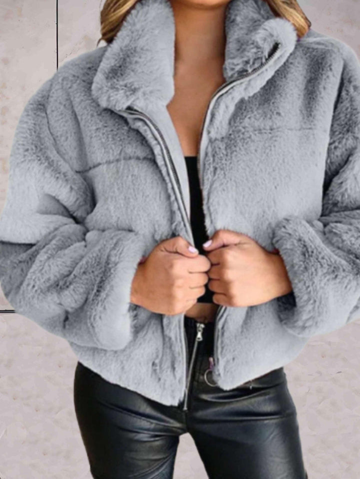 Echoarchiv | Bequeme Teddyjacke Mit Reißverschluss Für Damen