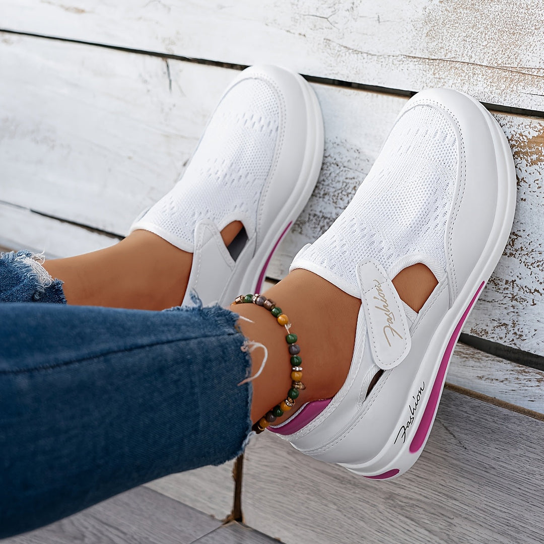 orthopädische Damen-Sneaker, atmungsaktiv und bequem. – Seravelle
