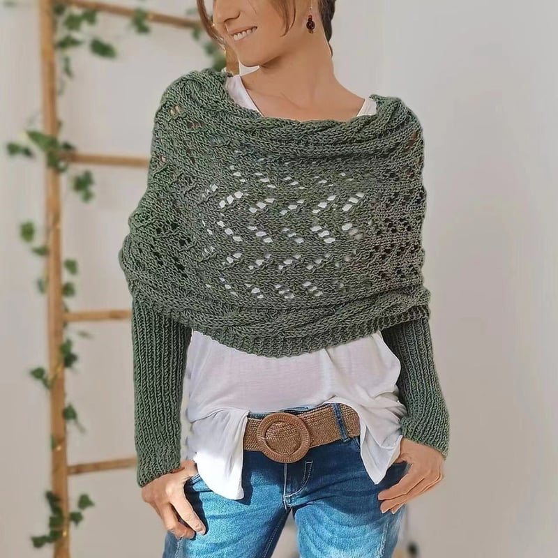 Echoarchiv | Bequemer Strickschal