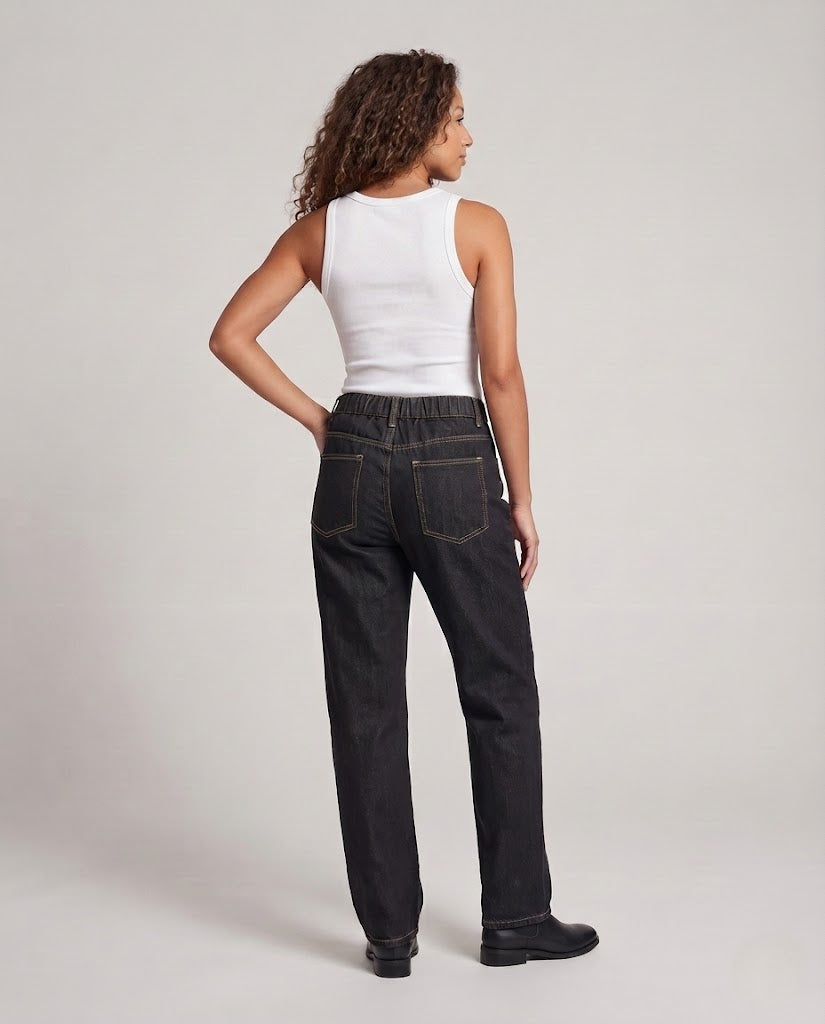 Damen Bequeme und lässige Denim-Hose Echo Archiv