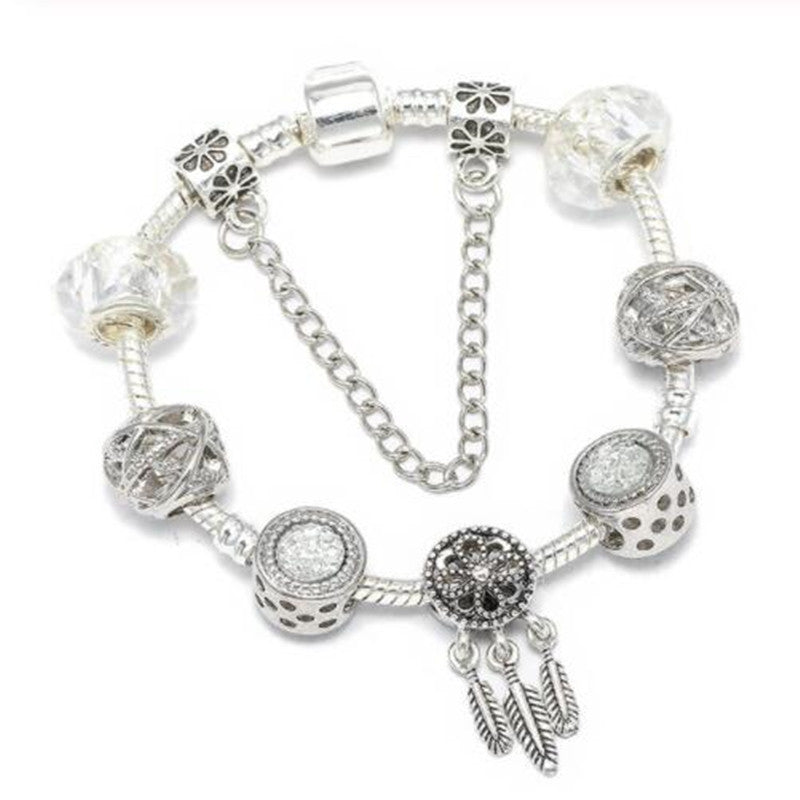 Echoarchiv | Pfirsichblüten Charme Armband