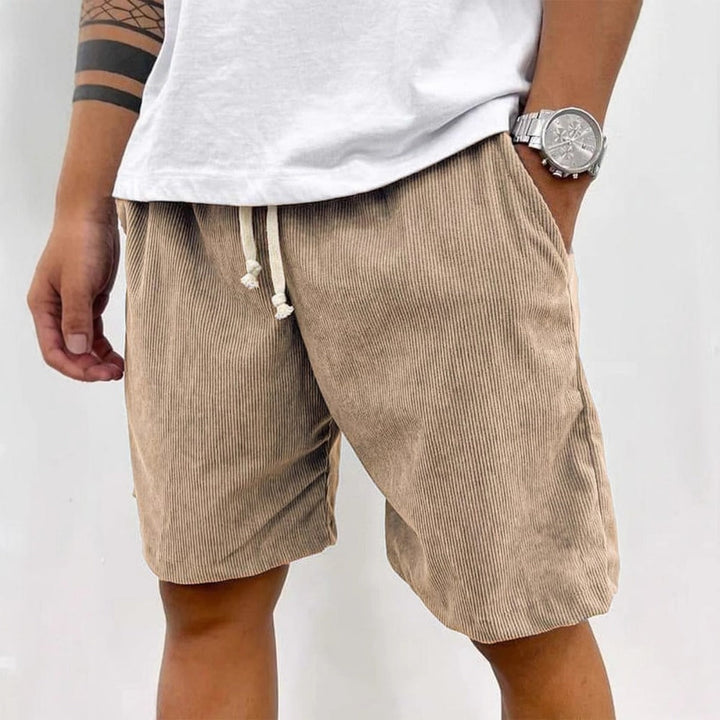 Echoarchiv | Herren Casual Kordelzug Cord Shorts