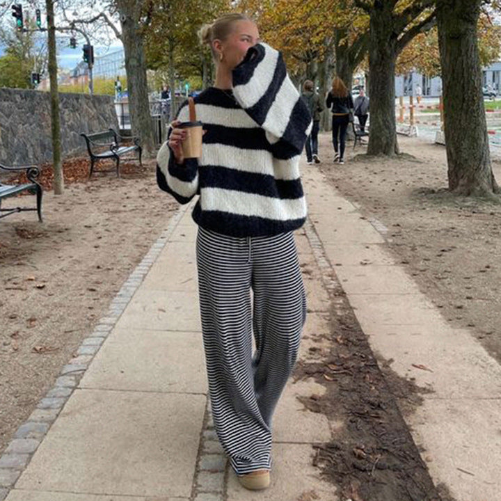 Echoarchiv | Gestreifte Loungehose