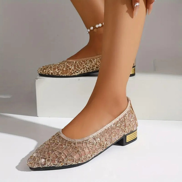 Orthopädische Ballerinas mit Spitze Echoarchiv Echoarchiv