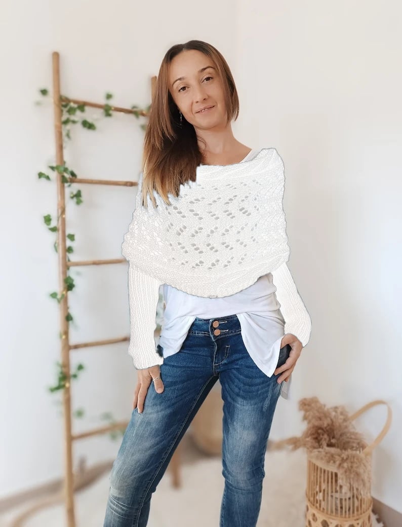 Echoarchiv | Bequemer Strickschal