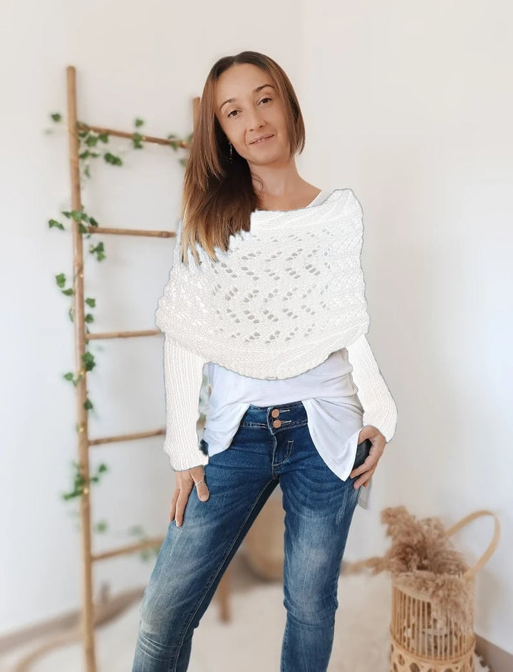Echoarchiv | Bequemer Strickschal