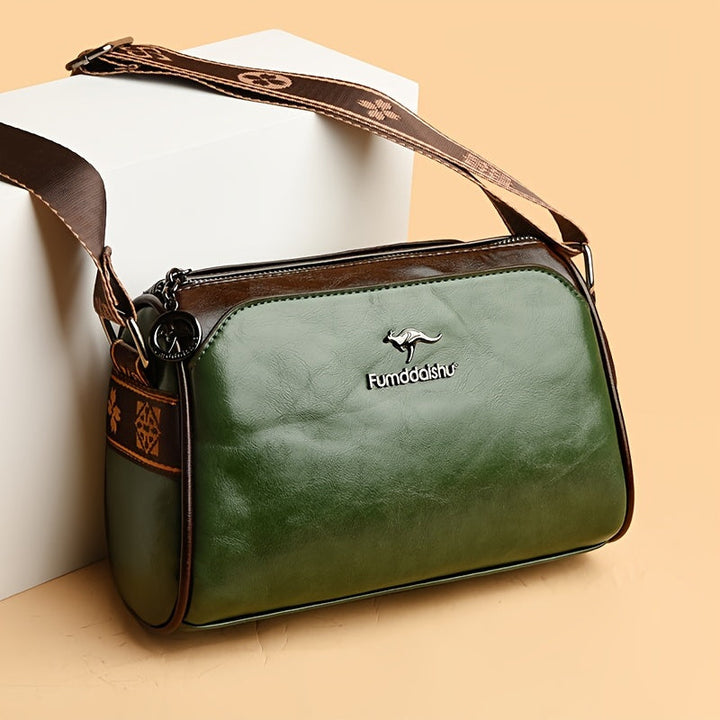 Luxuriöse Crossbody Tasche für stilvolle Frauen | Vegan LEchoarchivther