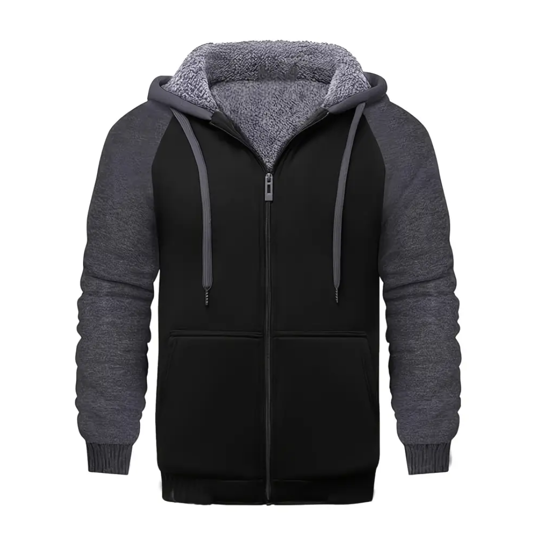 Echoarchiv | Herren-Hoodie gefüttert mit Sherpa-Fleece
