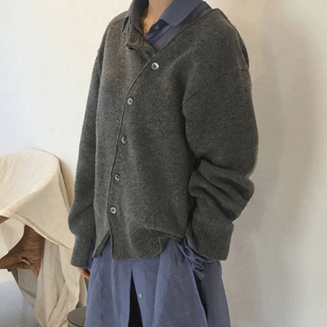 Echoarchiv | Asymmetrische Strickjacke für Damen