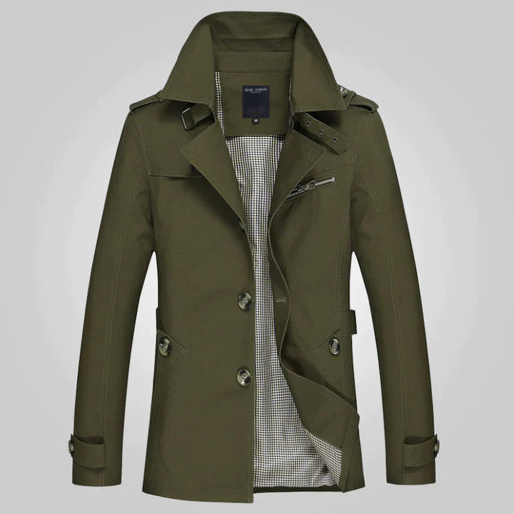 Echoarchiv | Klassischer Langer Trenchcoat