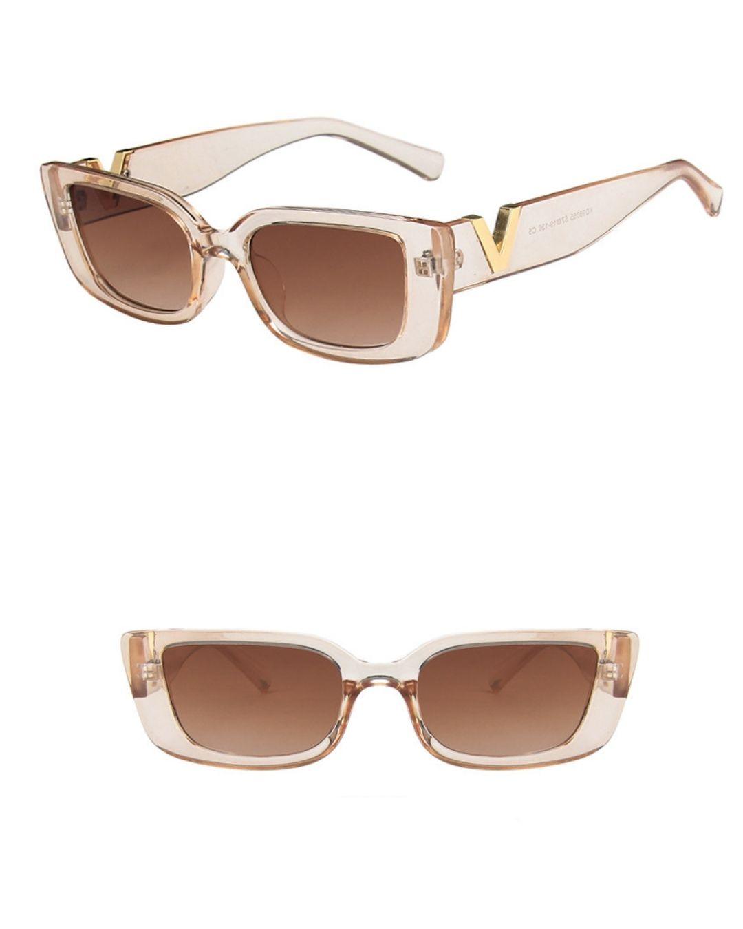 Echoarchiv | Weinlese Sonnenbrille Trendy Sonnenbrille für Einen Stilvollen Look