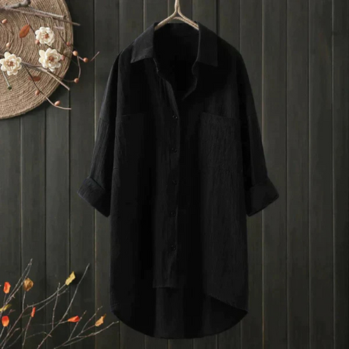 Echoarchiv | Luftige Oversize Bluse Aus Baumwolle