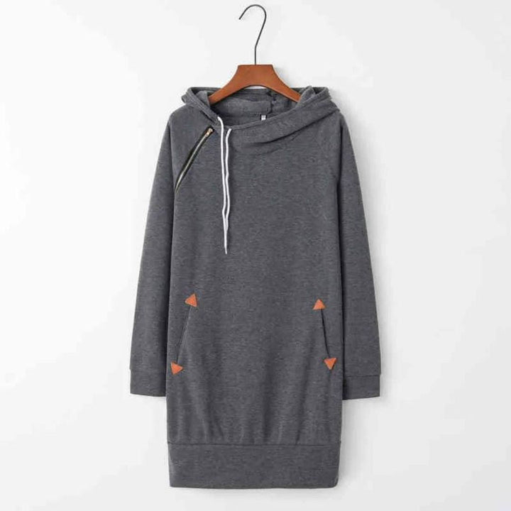 Lässiges Hoodie-SwEchoarchivtkleid mit Taschen