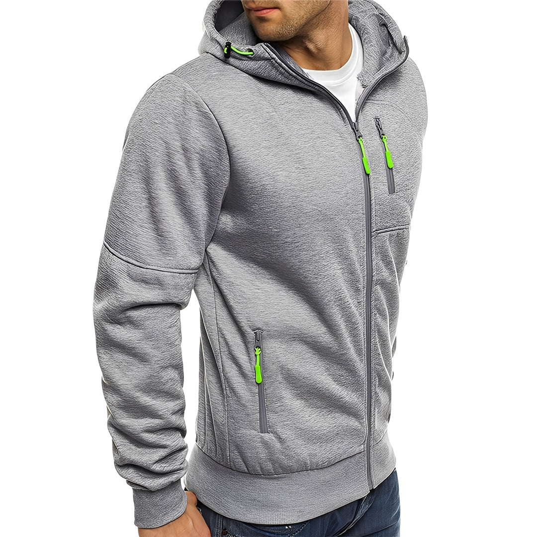 Echoarchiv | Echoarchivrne Fleecejacke mit Kapuze für Herren