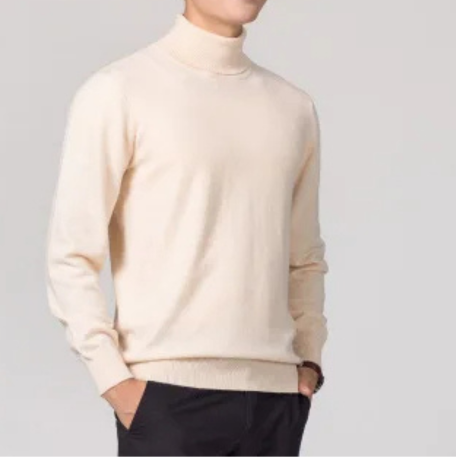 Eleganter Rollkragenpullover Herren | Klassischer Strickpullover – Terenzo