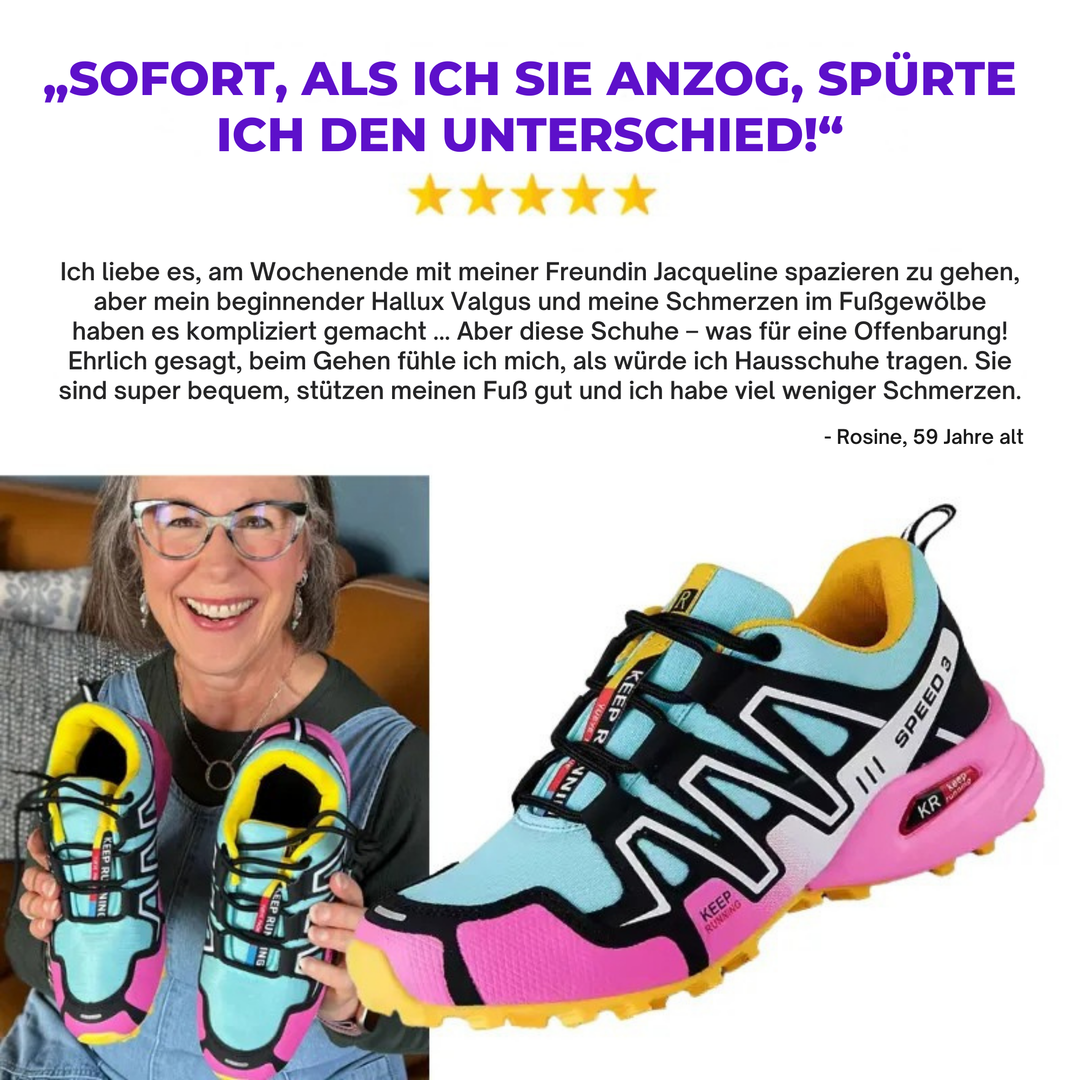 Echoarchiv | Orthopädische Damen Wanderschuhe