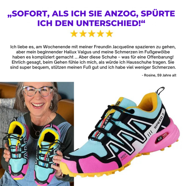 Echoarchiv | Orthopädische Damen Wanderschuhe