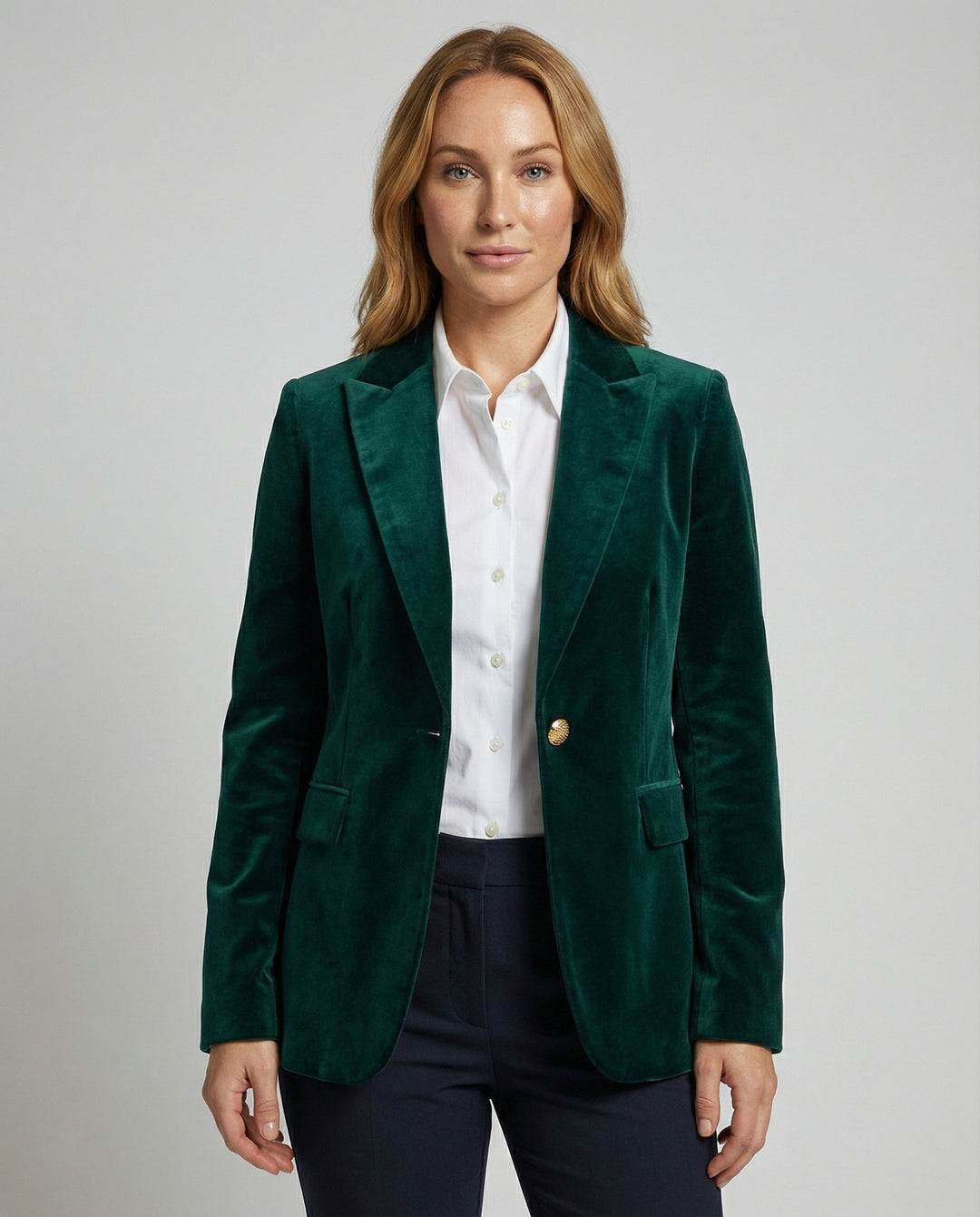 Eleganter Damen Samtblazer | Echoarchiv