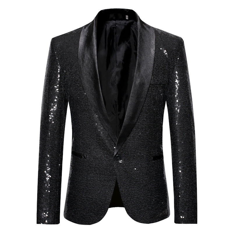 Echoarchiv | Stilvoller Pailletten-Blazer für Herren