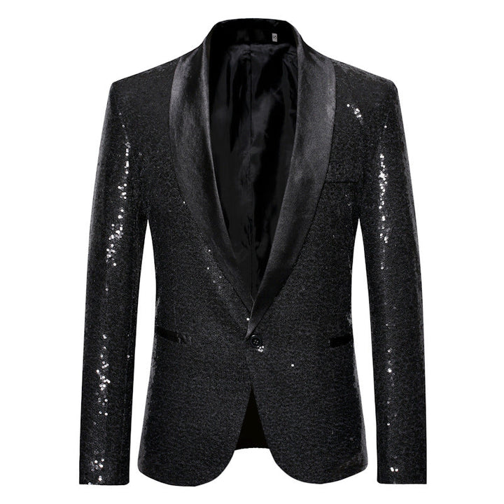 Echoarchiv | Stilvoller Pailletten-Blazer für Herren
