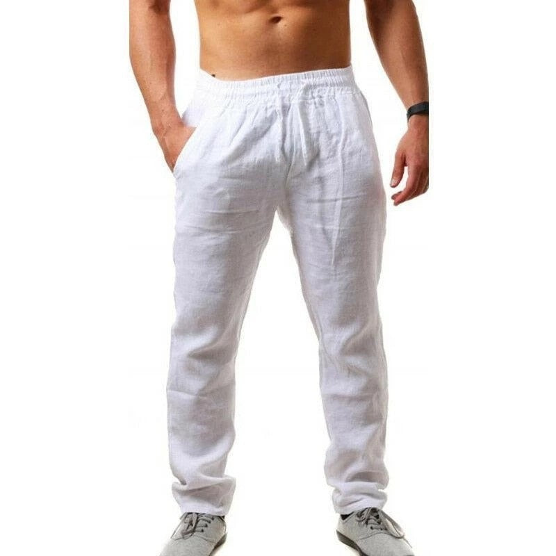 Echoarchiv | Herren Leinenhose Eine Stilvolle & Luftige Sommerhose für Männer