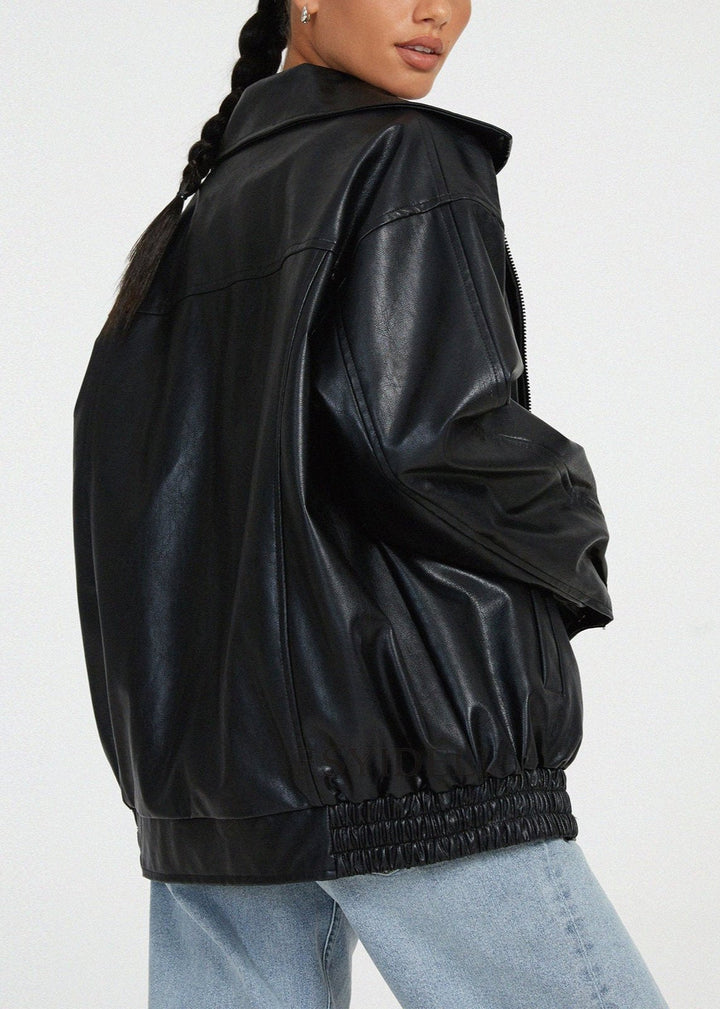Lederjacke – Lokomotiv-inspirierter Stil – Velloura