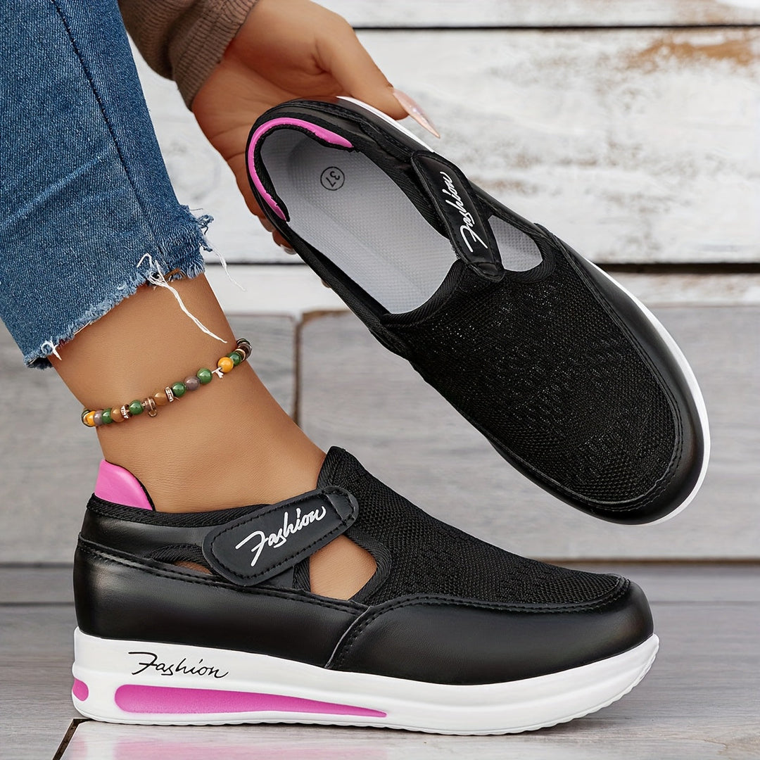 orthopädische Damen-Sneaker, atmungsaktiv und bequem. – Seravelle