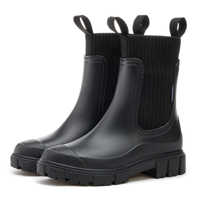 Echoarchiv | Gummistiefel - Wasserdicht mit Antirutschsohle, Perfekt für Regenwetter