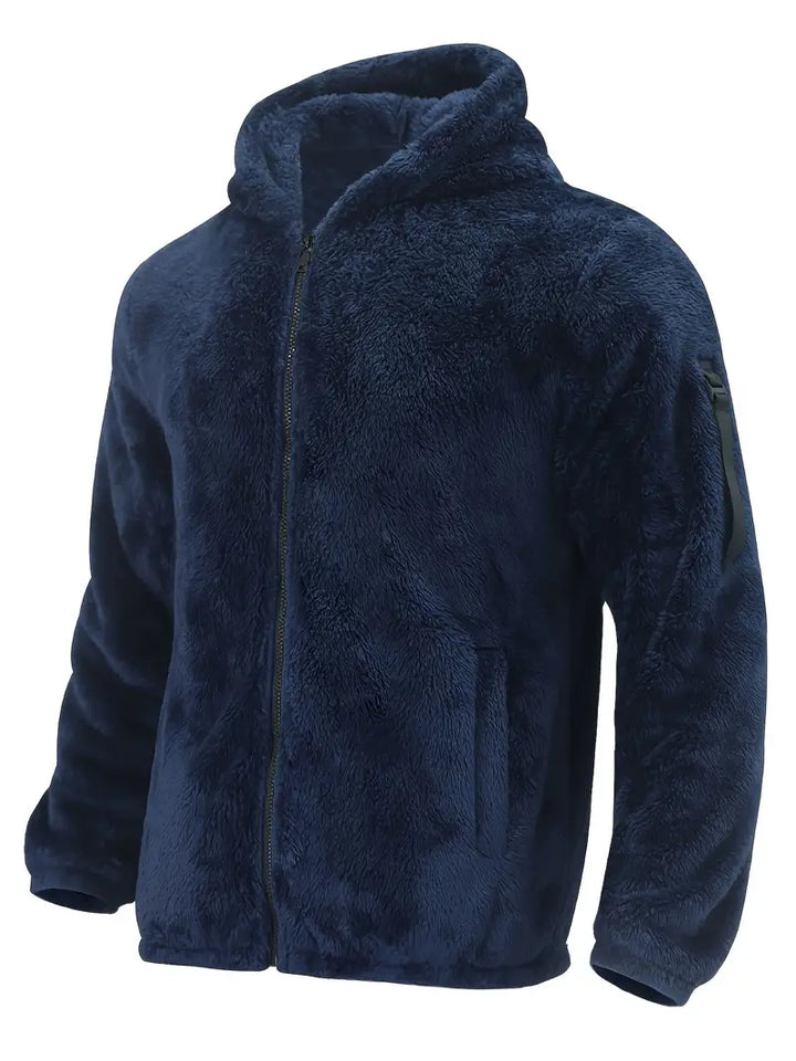 Echoarchiv Teddyjacke mit Reißverschluss für Männer