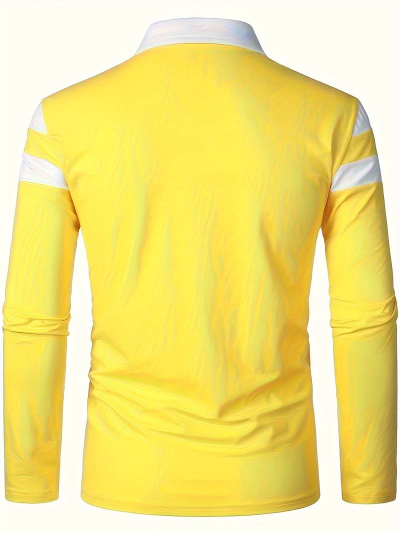 Echoarchiv – langärmliges poloshirt mit reißverschluss