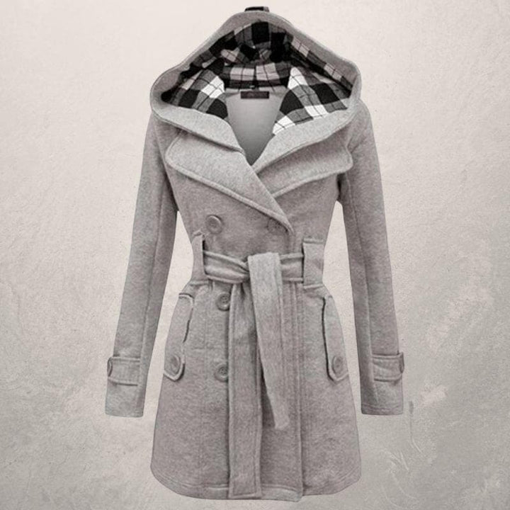 Echoarchiv | Warme Winter Mantel - Taillengürtel