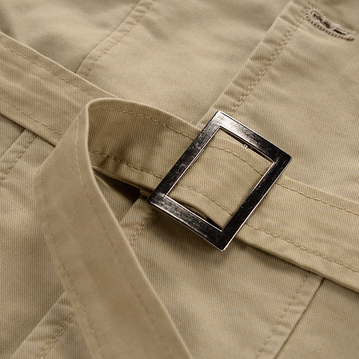 Herren modische Lange Jacke Echoarchiv