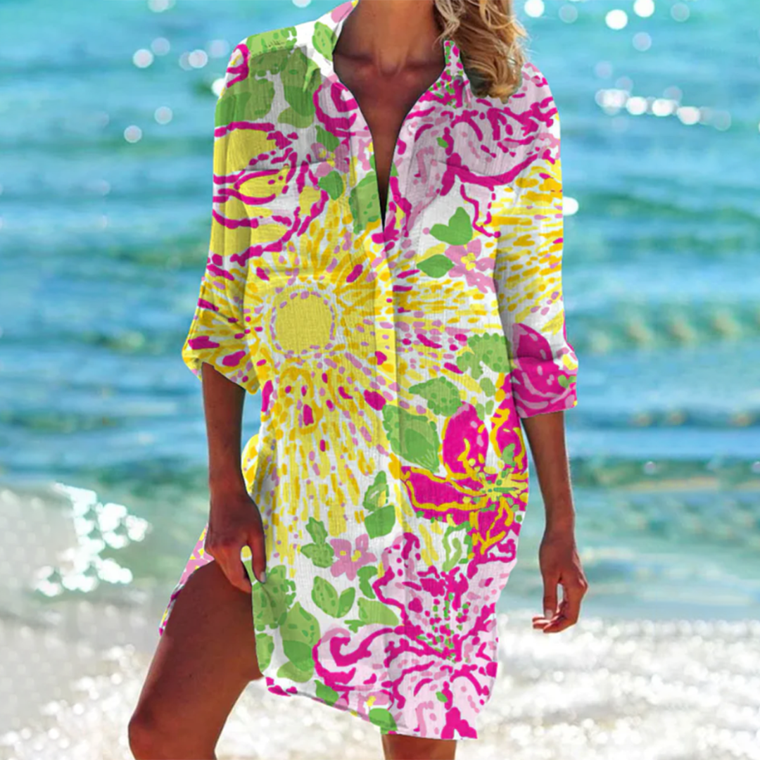 Echoarchiv | Lässiges Damen Strandkleid