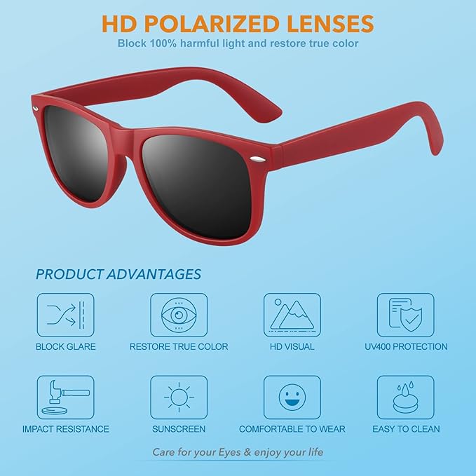 Echoarchiv | 80Er Retro Polarisierte Sonnenbrille