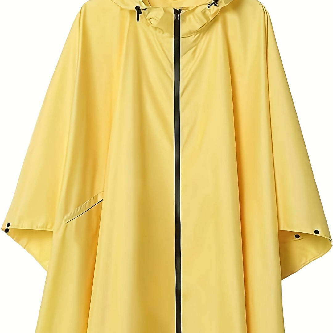 Echoarchiv | Wasserdichter Regenponcho mit Kapuze