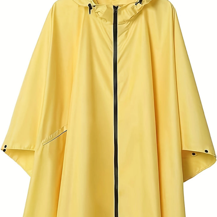 Echoarchiv | Wasserdichter Regenponcho mit Kapuze