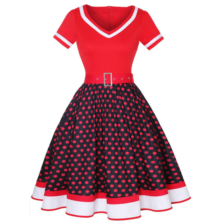 Echoarchiv | Vintage Hepburn Polka Dot Kleid